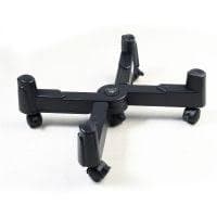Ewent Supporto Regolabile per CPU con Ruote, Larghezza Fino a 25 cm, Capacità di Carico 25 kg, con Ruote Blocabili, Colore Nero - EW1292 — miniatura 6