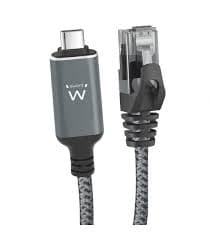 Ewent Adattatore da RJ45 a USB-C 3.2 3MT per Rete 10/100/1000 EC2003