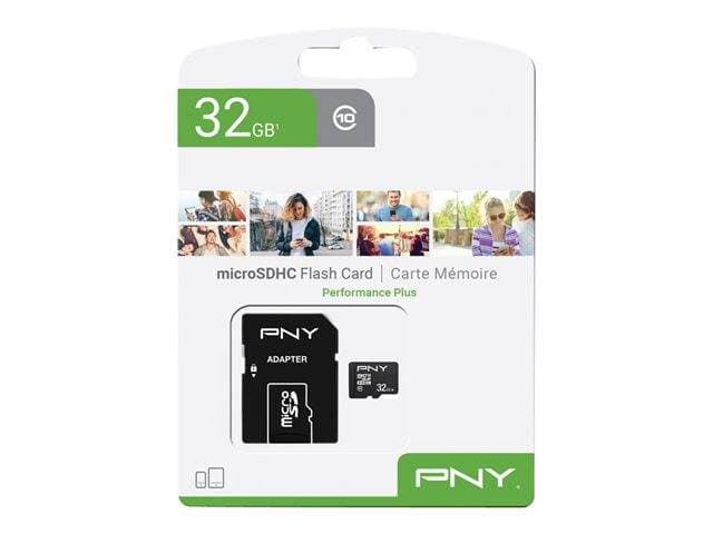 PNY Micro SD 32GB Sdhc Performance Plus con Adattatore P-SDU32G10PPL-GE — miniatura 10