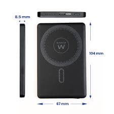 Ewent Power Bank Ultraslim 5000 mAh Magsafe 22.5W EW1160 — miniatura 5