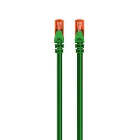 Ewent Cavo di Rete U/UTP Patch Cord 3MT CAT 6 Color Green IM1021