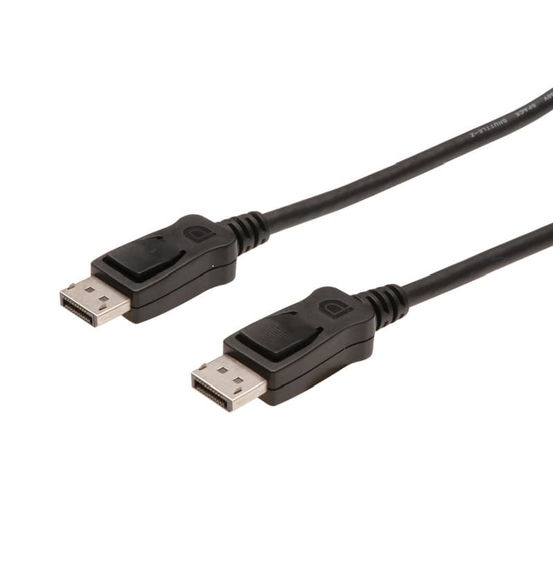 Ewent EC1401, Cavo Display Port 1.2, Risoluzione 4K e 3D con Audio Digitale, Compatibilità Universale, Supporta 3D, Lunghezza 2 m, Colore Nero, Cavo per Monitor — miniatura 8
