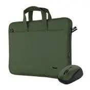Trust Borsa Bologna per Netbook 16"+ Mouse Green 24989