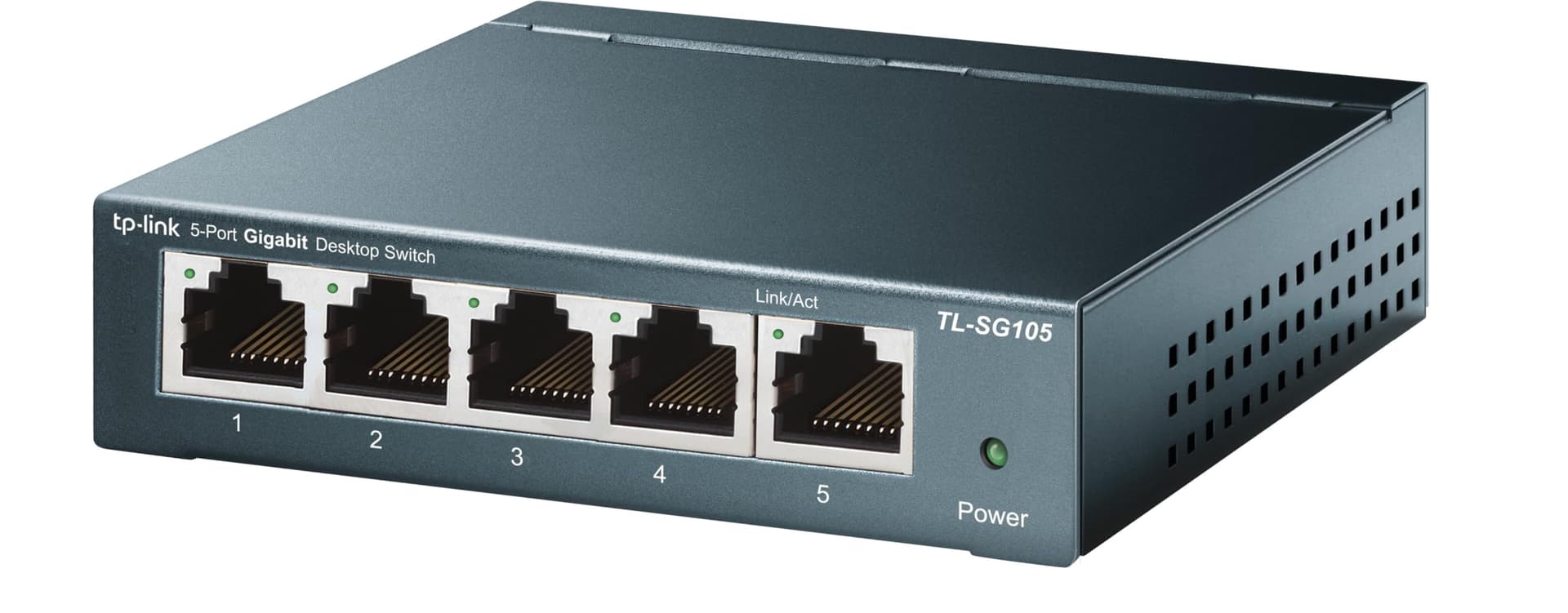 TP-Link TL-SG105 Switch 5 Porte Gigabit, 10/100/1000 Mbps, Plug & Play — miniatura 7