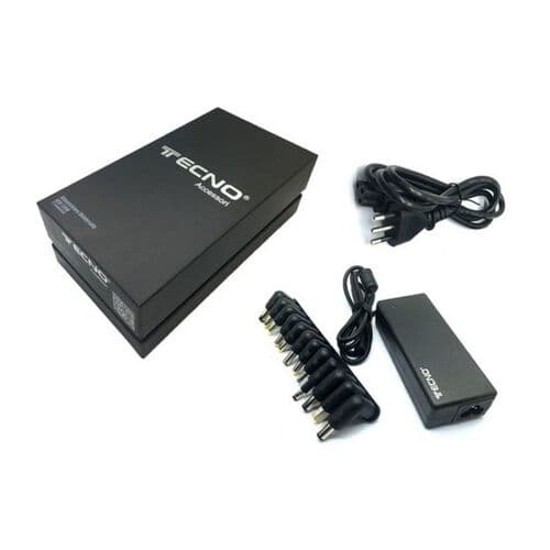 TECNONEW TN-UNIV-120W Alimentatore 120W Caricatore PC Universale Autosettante Compatibile per Notebook HP, Asus, Lenovo, Dell, Acer, Samsung, Sony, Toshiba, MSI - 12 Connettori — miniatura 2
