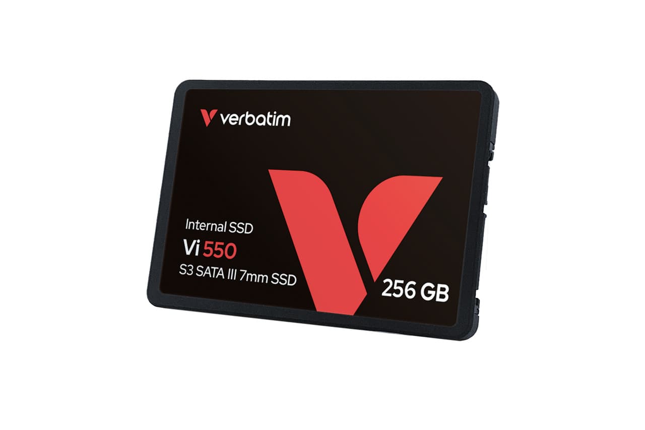 Verbatim SSD Vi550 S3 - SSD interno da 256GB - Solid State Drive - Interfaccia SATA III 2,5''- Unità SSD interna con tecnologia 3D NAND - SSD da 256GB ad alta prestazione- 560MB/s — miniatura 6