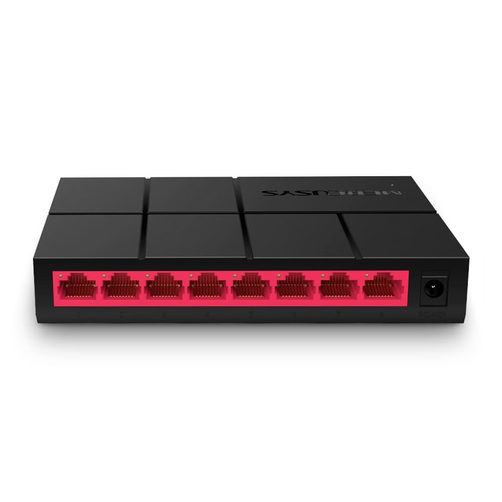 Switch Desktop Gigabit 8 Porte 10/100/1000MBPS Mercusys MS108G — miniatura 2