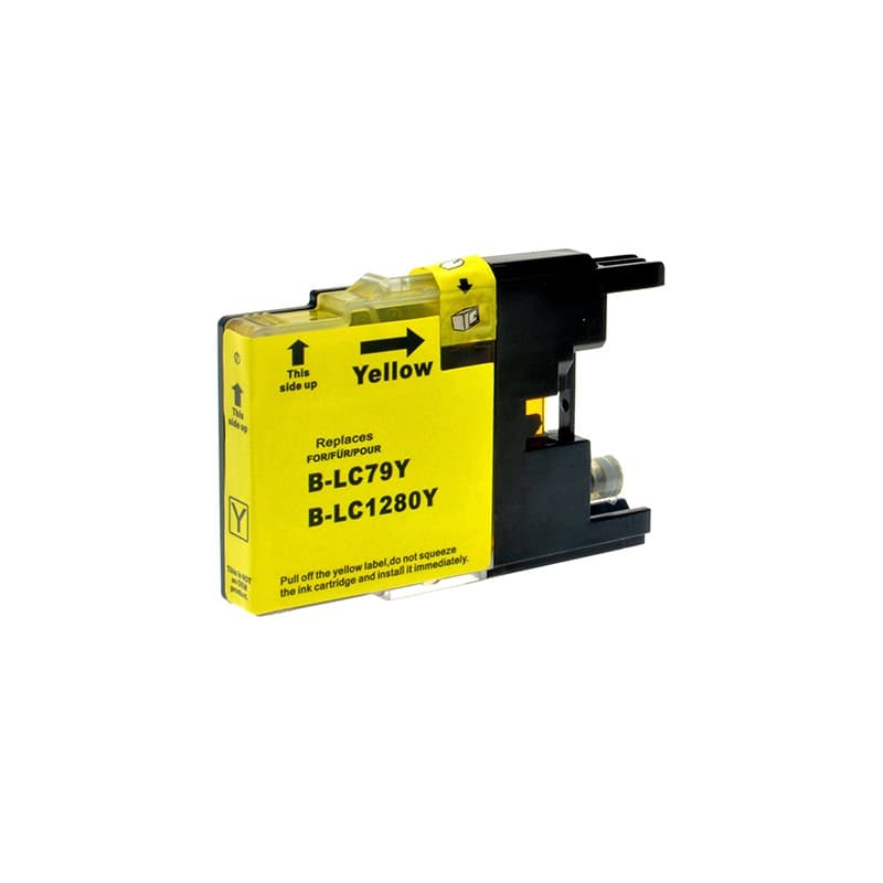 Brother Cartuccia Compatibile Giallo Alta Capacita' LC-1280XLY