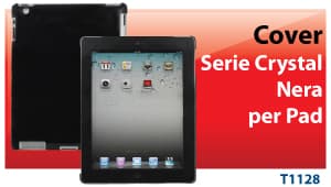 Hantol Cover Protettiva per iPad Colore Nero Serie Crystal T1128