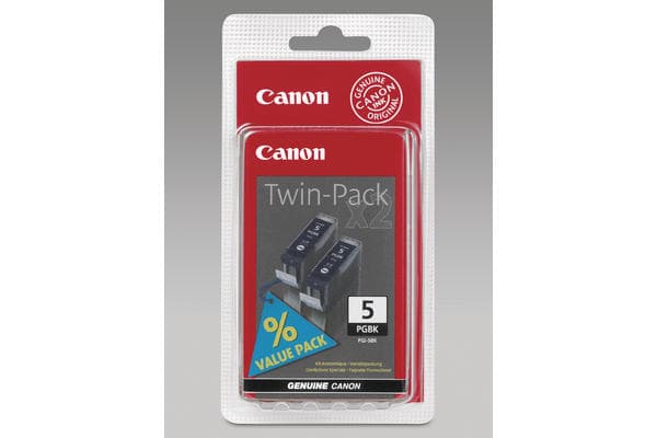 Canon Kit Cartuccia Originale PGI-5BK Nero 0628B030 2 PZ — miniatura 2