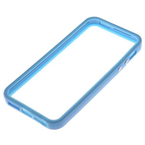 Mediaking Cover Bumper in Silicone Blu per iPhone 5 MKBP02G