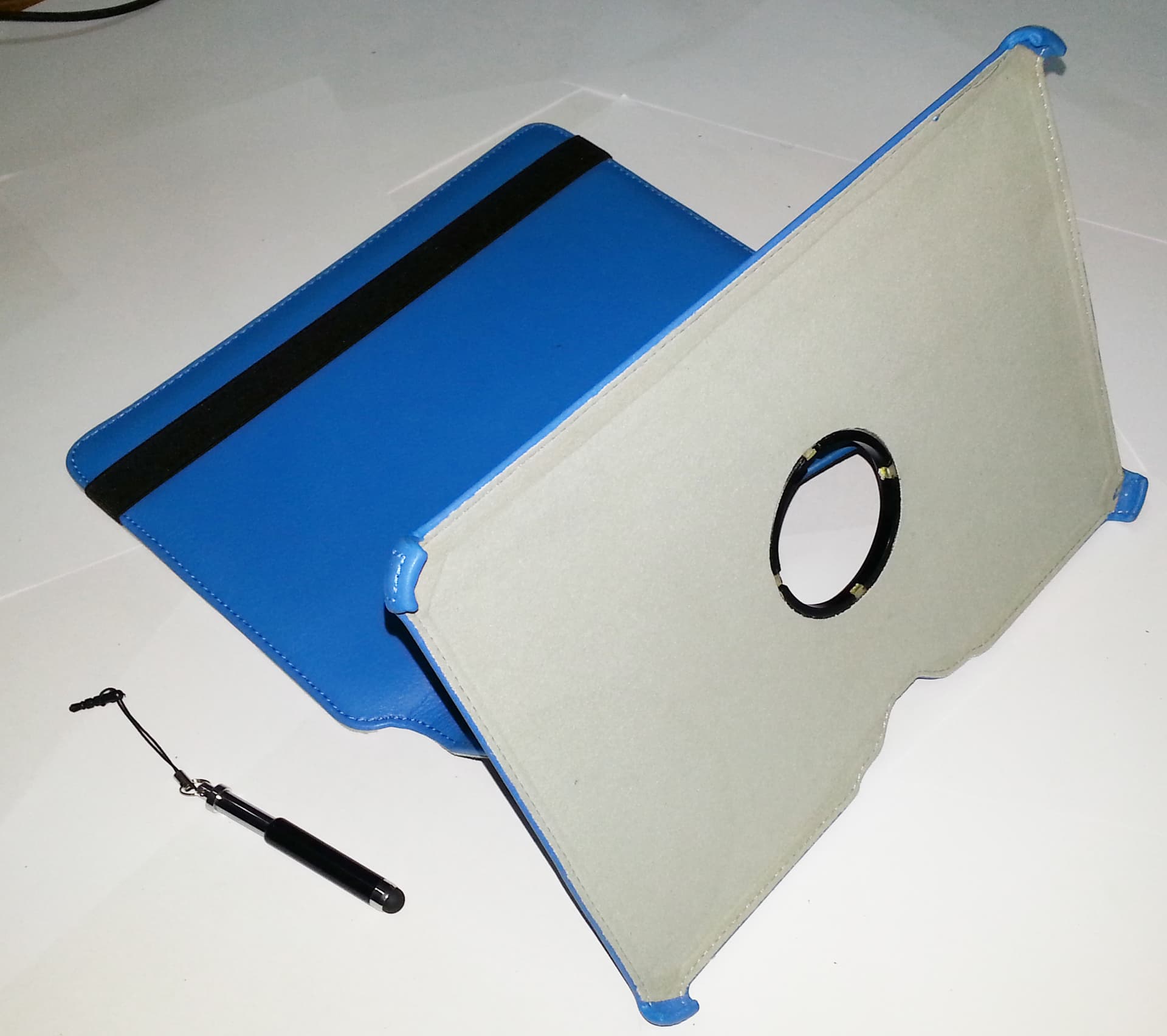 Smart Cover per Samsung Galaxy TAB 2 P5100 360° Blu + Pennino + Screen Protettiva