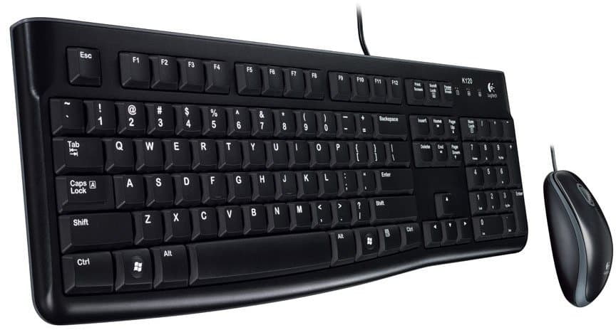 Logitech Kit Tastiera + Mouse USB MK120 Nera 920-002543 — miniatura 10