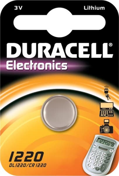 Duracell Litio batteria a bottone, CR1220 / DL1220 / 5012LC / E-CR1220 / SB-T13, 3V - 1 piece — miniatura 2