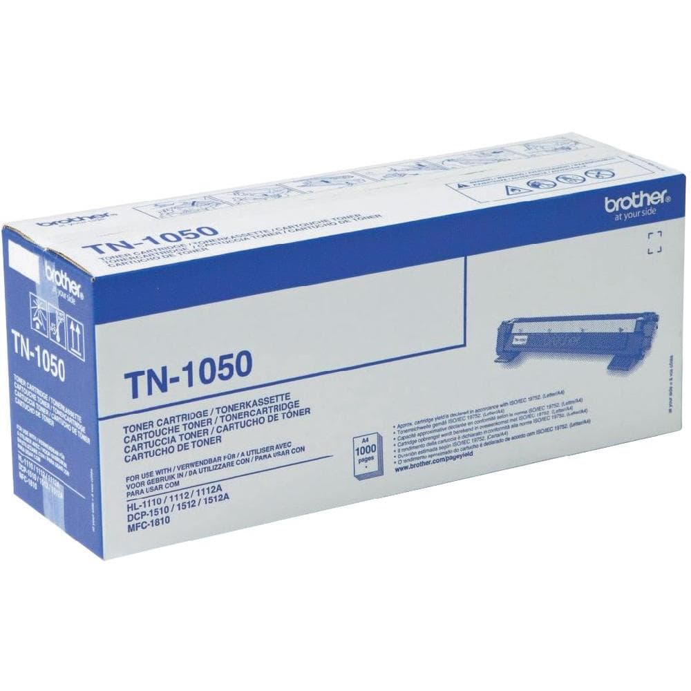 Brother TN1050, Toner Originale, Colore Nero, 1000 pag — miniatura 4