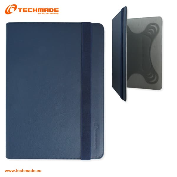 Techmade Custodia per Tablet 7-8" in PU Blu MA-8707-7.8BL — miniatura 2