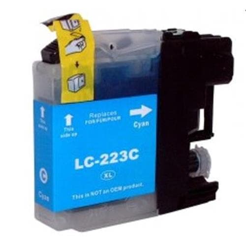 Brother Cartuccia Compatibile 12ML Ciano LC-223C