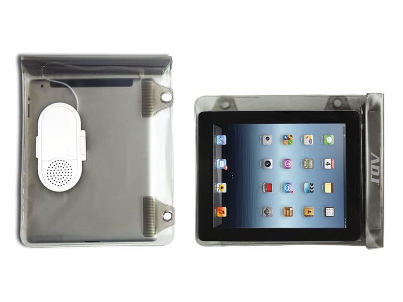 ADJ Custodia/Speaker Impermeabile per Smartphone e Tablet Nera
