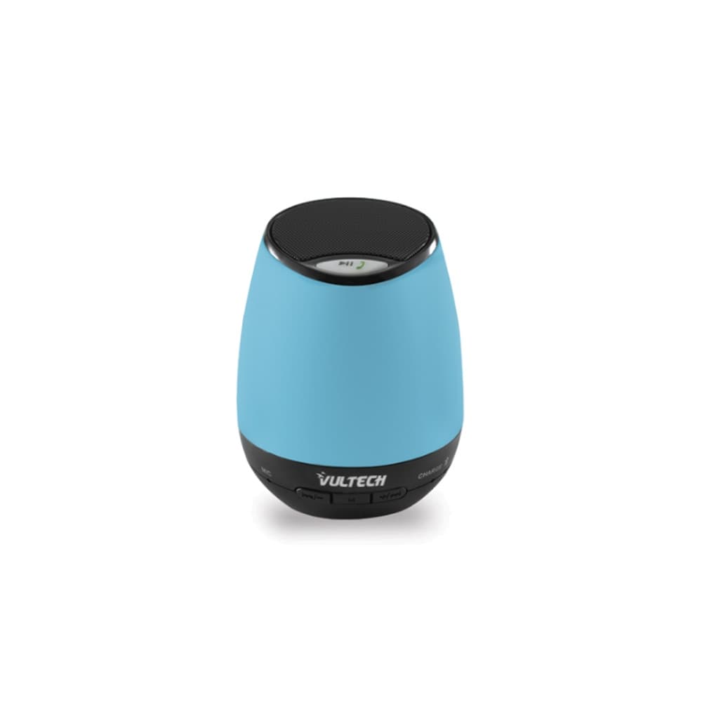 VulTech SP-300BT BLU Cassa, Bluetooth, USB, Micro SD, Funzione Vivavoce, Blu — miniatura 4
