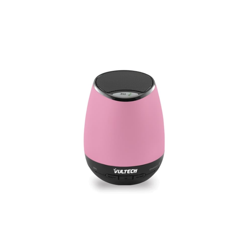 VulTech SP-300BT ROSA Cassa, Bluetooth, USB, Micro SD, Funzione Vivavoce, Rosa — miniatura 4