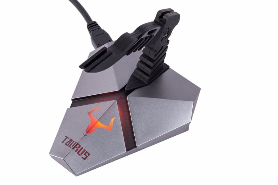Itek Mouse Bungee Taurus MB01 Tendifilo con Hub USB 3.0 Card Reader Luce LED ITAMB01 — miniatura 10