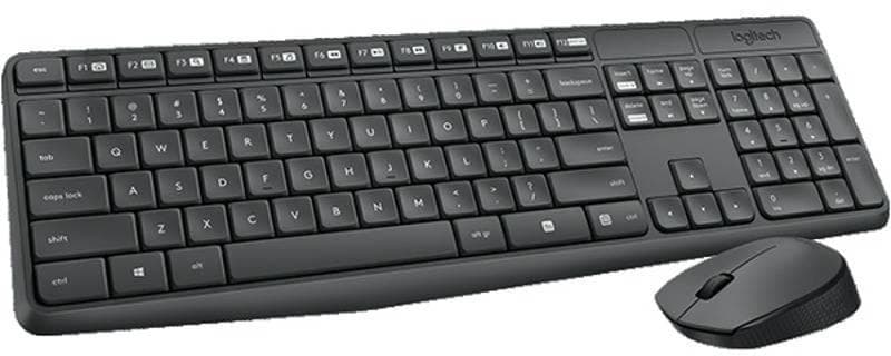 Logitech Kit Tastiera + Mouse Wireless MK235 920-007913 — miniatura 7