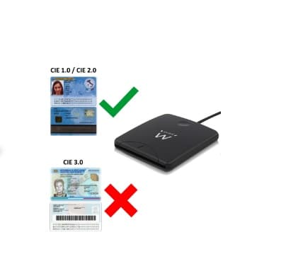 Ewent Lettore Smart Card per Firma Digitale e Carte Servizi CIE 1.0 / CIE 2.0 EW1052 — miniatura 6