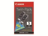 Canon Kit Cartuccia Originale PGI-5BK Nero 0628B030 2 PZ