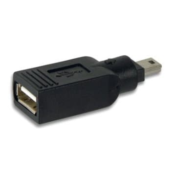 Ewent Adattatore USB a Femmina - Mini USB a Maschio EW-100505-000-N-P