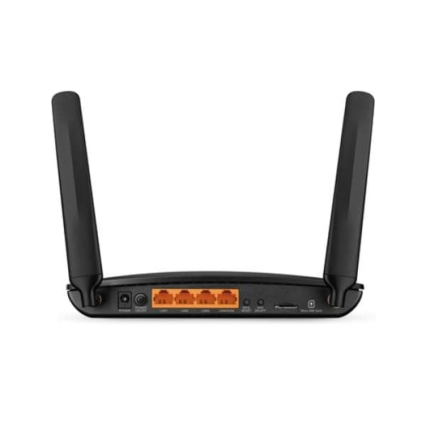ROUTER 300M WIRELESS N 4G LTE TP-LINK Archer TL-MR6400 3P 10/100+1P 10/100 WAN 2 antenne LTE - GAR.3 ANNI — miniatura 3