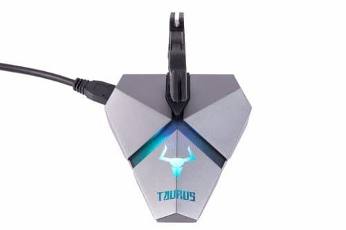 Itek Mouse Bungee Taurus MB01 Tendifilo con Hub USB 3.0 Card Reader Luce LED ITAMB01 — miniatura 9