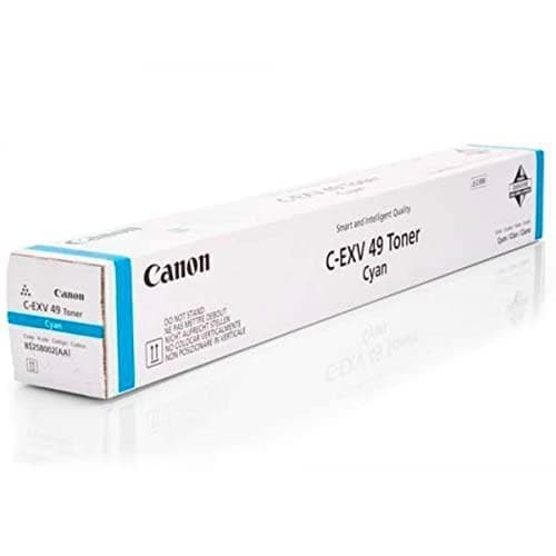 Canon Toner Originale C-EXV49 19.000 Pag Ciano 8525B002 — miniatura 3