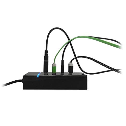 Ewent Hub USB C, 4 Porte USB 3.1, Porta Alimentazione USB C, Adattatore USB C a USB OTG, Hub USB Type C Per MacBook Air/Pro M2 M1, iPad Air/Pro, Surface Pro 8/7, Mac Mini, Galaxy — miniatura 3