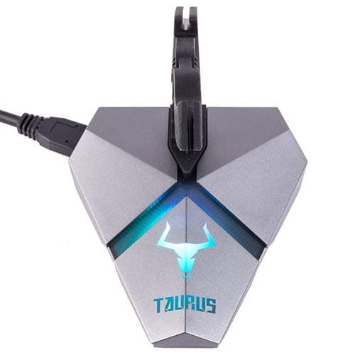 Itek Mouse Bungee Taurus MB01 Tendifilo con Hub USB 3.0 Card Reader Luce LED ITAMB01 — miniatura 3
