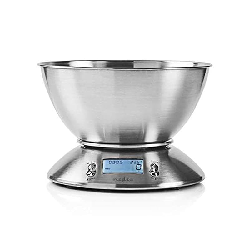 Nedis Bilancia da Cucina in Acciaio KASC111SI — miniatura 5
