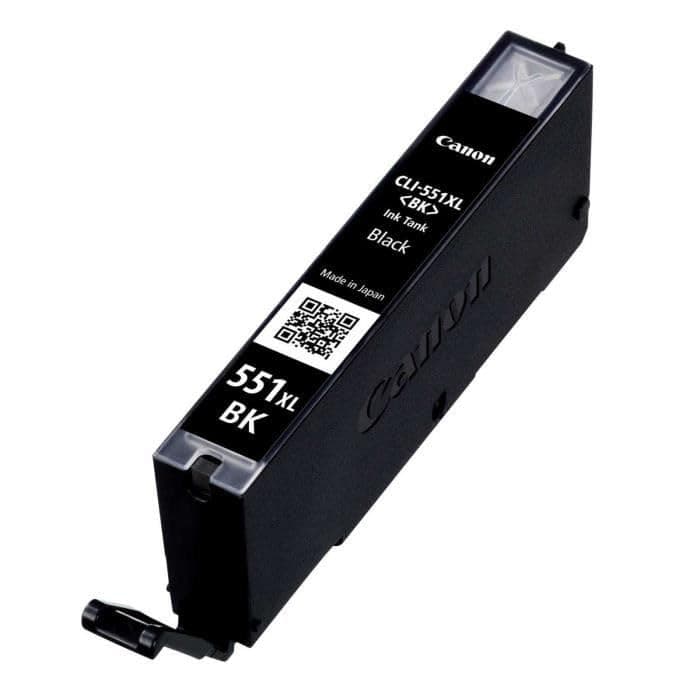 Canon CLI-551XL BK Serbatoio Inchiostro, Formato XL, Nero — miniatura 3