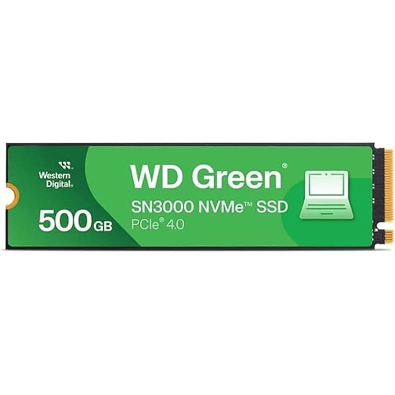 Western Digital Green Sn3000 500Gb M.2 Pci Express 4.0 Nvme Interno Stato Solido — miniatura 3