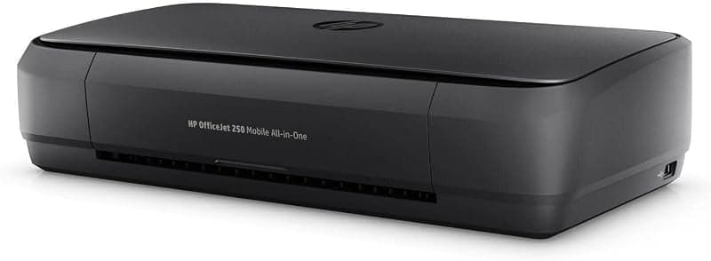 HP OfficeJet 250 CZ992A Stampante All-in-One Portatile, Funzione Stampa/Copia/Scansione fino a 600 dpi, Nero — miniatura 3