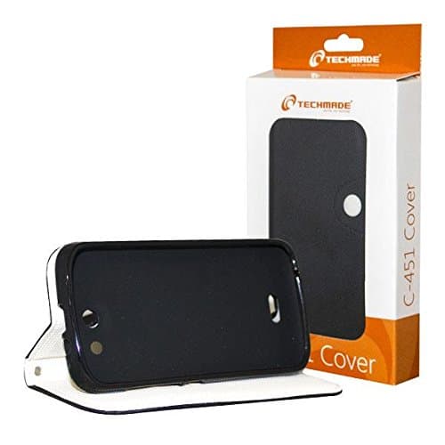 Techmade Custodia con Stand per Smartphone C451 Black CUST-C451 — miniatura 2