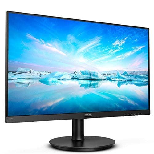 Philips 220V8 Monitor 22" LED con Pannello VA, Full HD, 1920 x 1080, 4 ms, DVI, VGA, Attacco VESA, Nero — miniatura 2