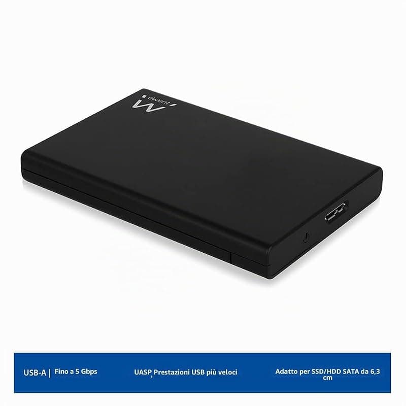 Ewent Box per HDD/SSD 2,5" USB 3.1 Senza Viti EW7044 — miniatura 2