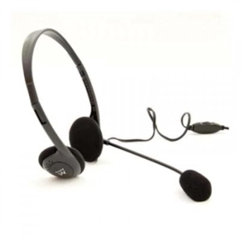 Ewent Cuffie Stereo con Microfono e Controllo Volume EW3563