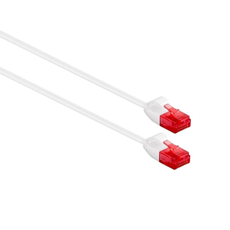Ewent Cavo di Rete U/UTP 1MT CAT 6 Color Bianco IM1037 — miniatura 3