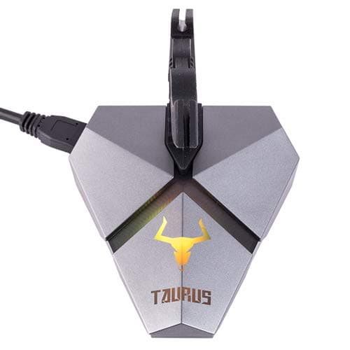 Itek Mouse Bungee Taurus MB01 Tendifilo con Hub USB 3.0 Card Reader Luce LED ITAMB01 — miniatura 4