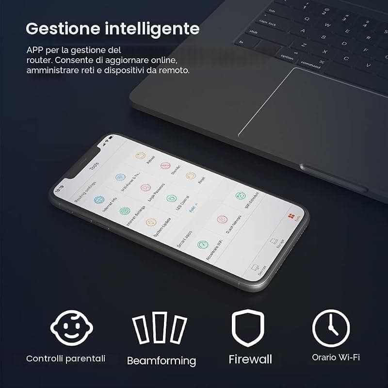 Tenda Router Dual Band Gigabit Smart AC10U — miniatura 8