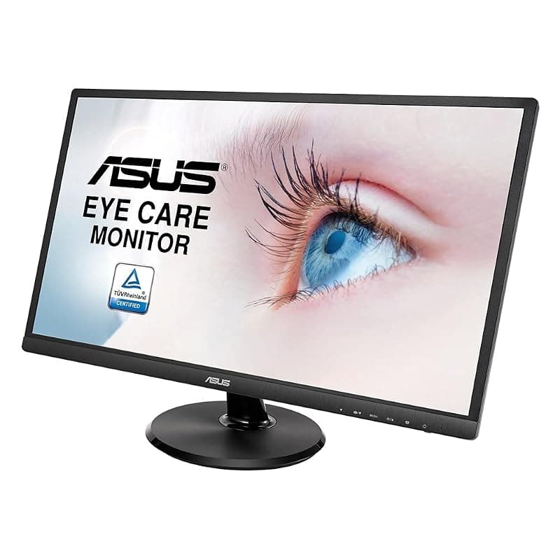 ASUS VA249HE 24" (23.8") Monitor, FHD, 1920 x 1080, VA, HDMI, D-Sub, Flicker Free, Filtro Luce Blu, Certificazione TUV — miniatura 3