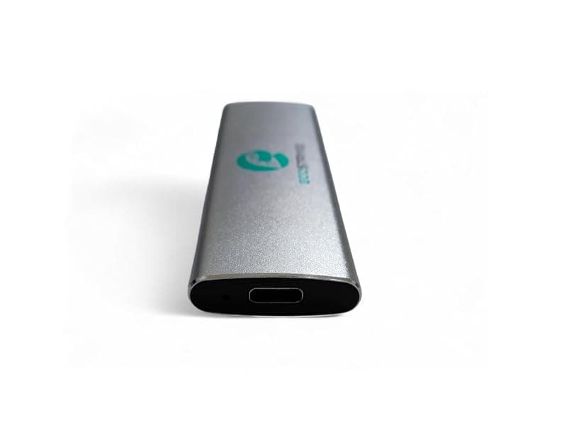 ECOSTRYKE SSD Esterno Nomad, 512GB, USB 3.2 Gen.2 Type-C, Alluminio Eco-Friendly, Velocità 1000MB/s, ESSSD5V0512SV — miniatura 2