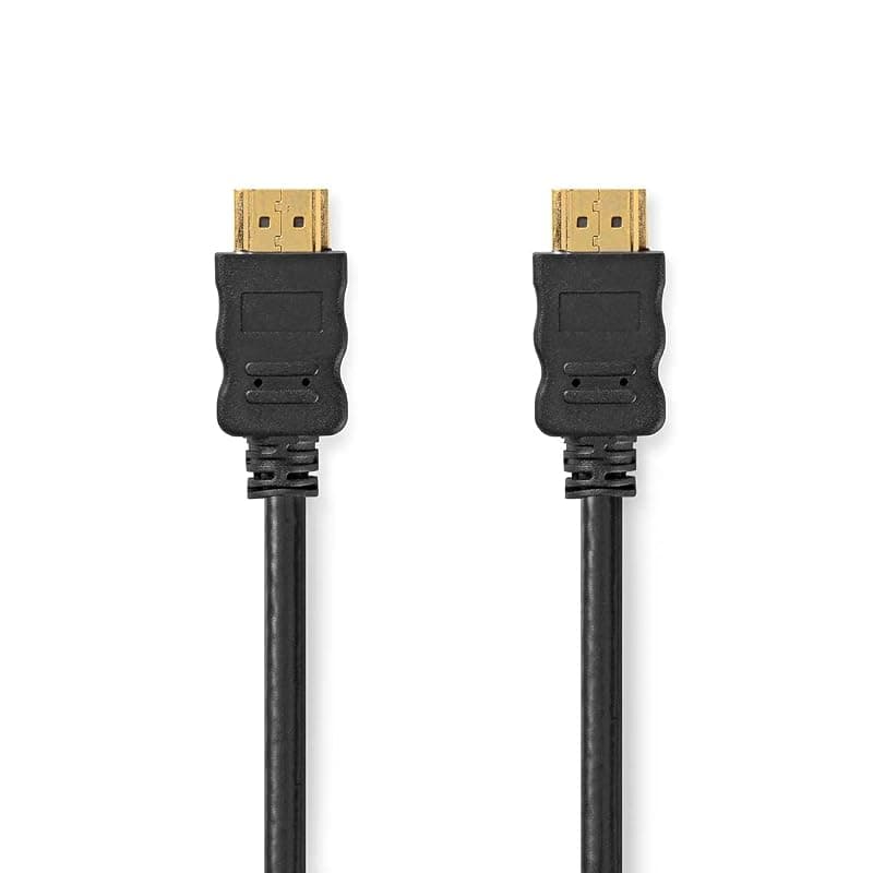 Nedis CVGP34000BK05 cavo HDMI 0,5 m HDMI tipo A (Standard) Nero