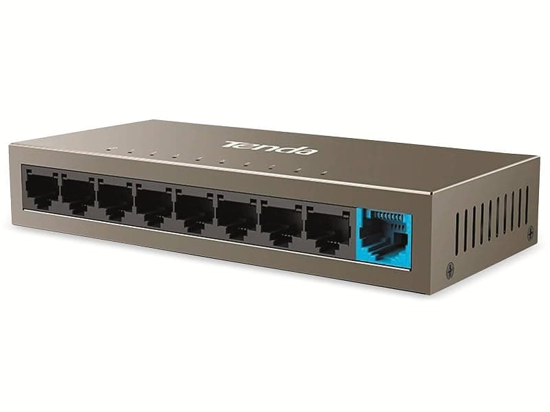 Tenda Switch 9 Porte Non Gestito TEF1109D, Hub Ethernet, Nato per il monitoraggio ad alta definizione. — miniatura 2