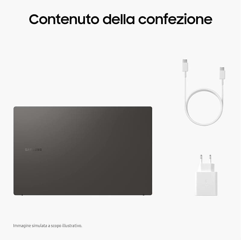 Samsung Galaxy Book3 Laptop, 15.6" FHD, Intel Core i7-1355U 13th gen, 16GB RAM, 512GB SSD, Windows 11 Home, Grafite (Graphite) — miniatura 9